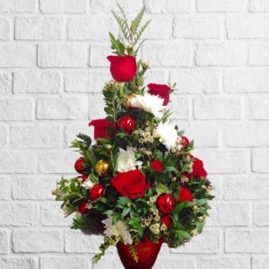Red Christmas Tree