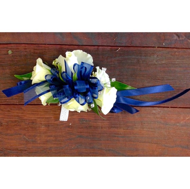 Midnight Blue Wristlet