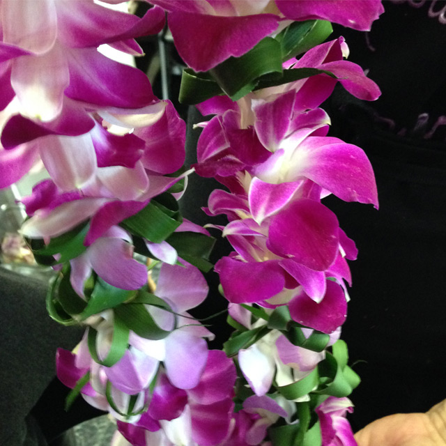 Lei in Purple