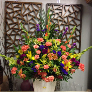 Eternal Garden Floor Vase