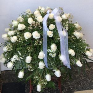 Roses Casket Arrangement
