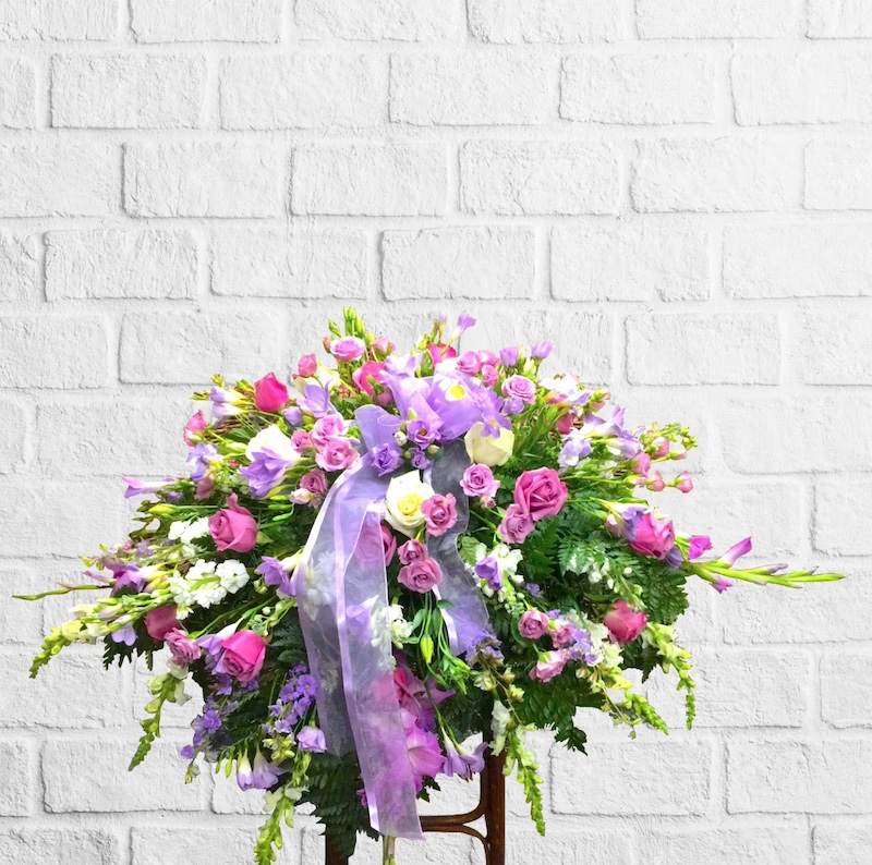 Angel’s Garden Casket Spray